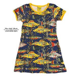 NEW DUNS Sweden Sz 104 (4) Organic Seaweed Fish Fishing Dress